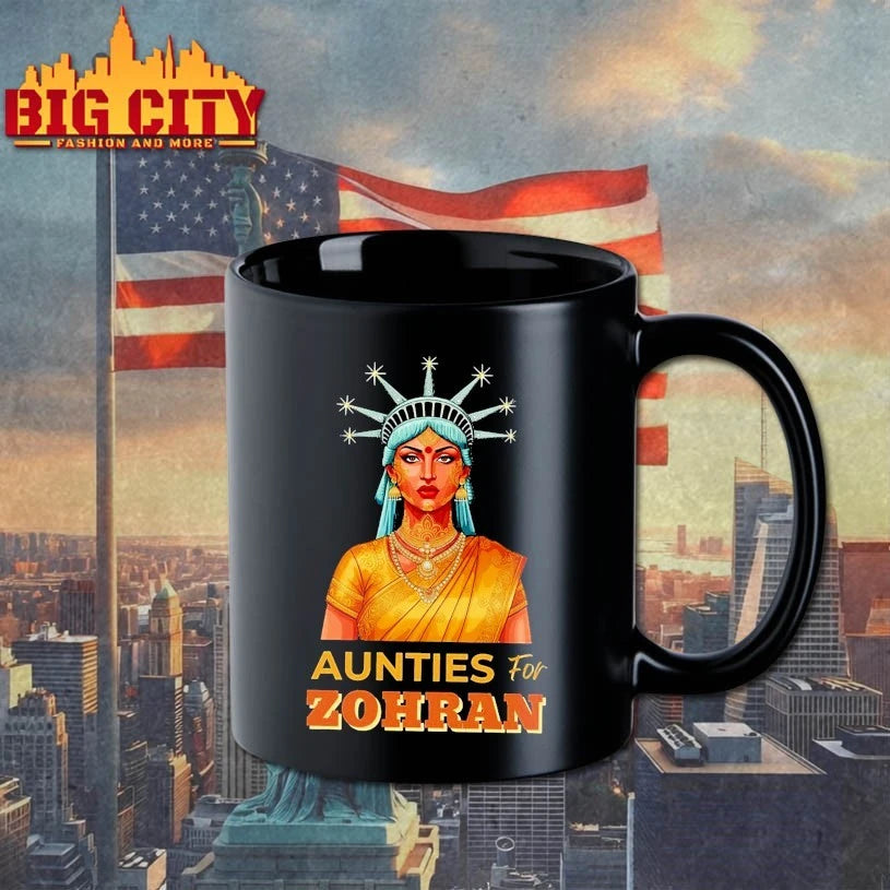 Aunties For Zohran NYC Grassroots Political shirt