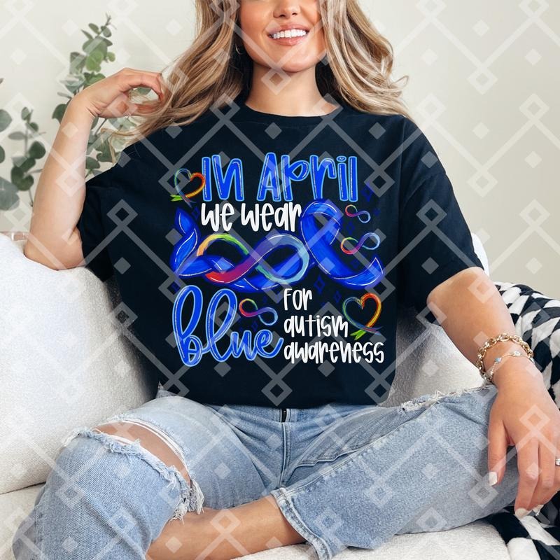 Autism Awareness WHITE INK DTF Transfers - THIS IS NOT A SHIRT Hoodie, Sweatshirt | RetroVerseTees.com