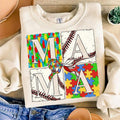 Autism Baseball Mama Coquette , Autism Mama , Baseball mama , Autism Awareness , Autism , Baseball , Gift for mom...