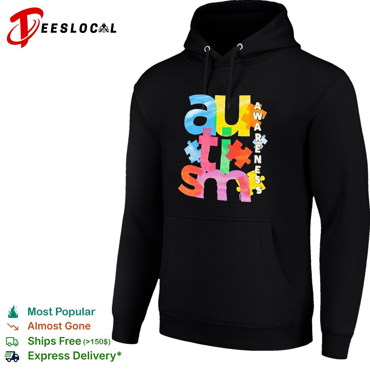 Autism awareness puzzle shirt