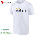 Autism with yellow stars shirt