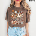 Autumn Pattern Collage Comfort Colors T-Shirt 'NLB' Hoodie, Sweatshirt | RetroVerseTees.com