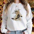 Avatar The Last Airbender - Flying Appa Embroidered T-Shirt, Sky Bison Appa Sweatshirt Hoodie | RetroVerseTees.com