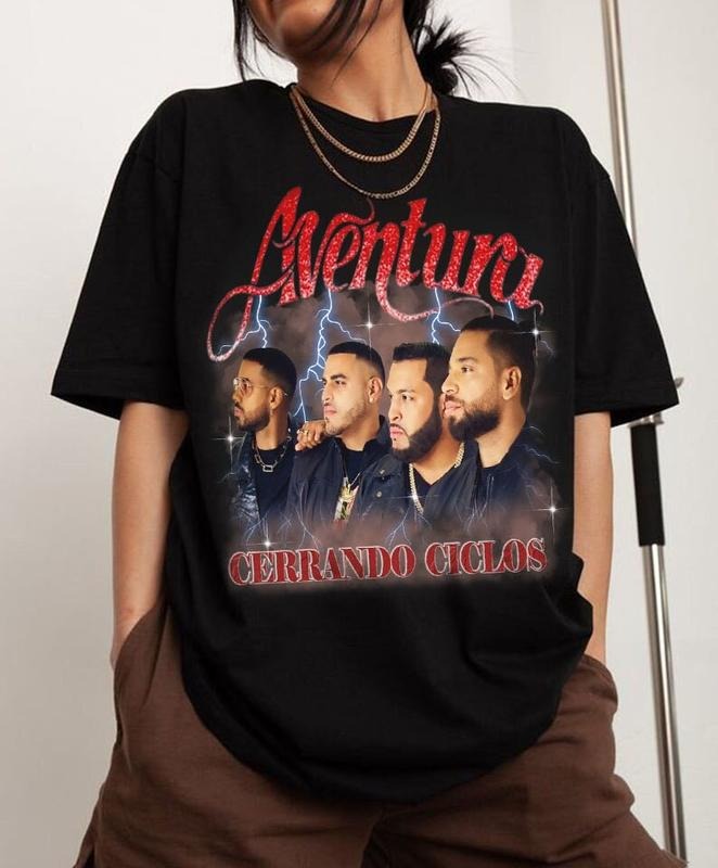 Aventura T Shirt, Artist Album Tshirt, Latin Music Shirt, Aventura Concert, Aventura Album, Album Tshirt, Vintage Artist...