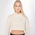 Axism Women's Crop Hoodie 5102 Fleece Soft Cotton Pullover Casual Comfortable Long Sleeve Machine Washable Regular Fit -...