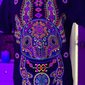 Axoloth  T-shirt Cotton Black Floral Tshirt Hoodie, Sweatshirt | RetroVerseTees.com