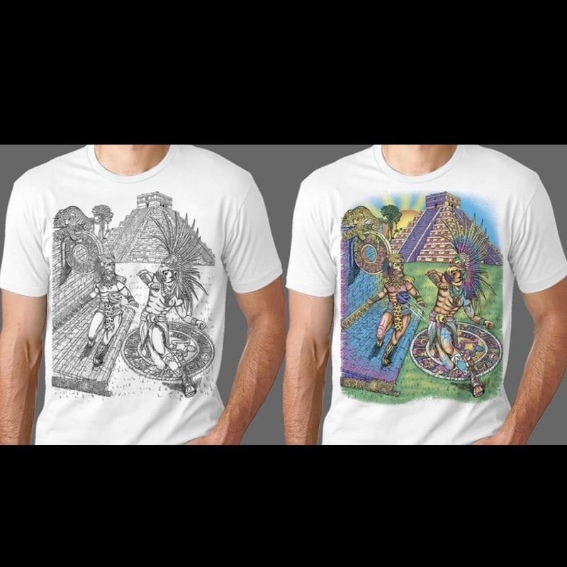 Aztec game T-shirts Menswear Hoodie, Sweatshirt | RetroVerseTees.com