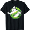 Classic Slime Ghost Logo Graphic T-Shirt T-Shirt