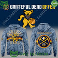 Limited 2024 Denver Nuggets Basketball Grateful Dead Night Hoodie