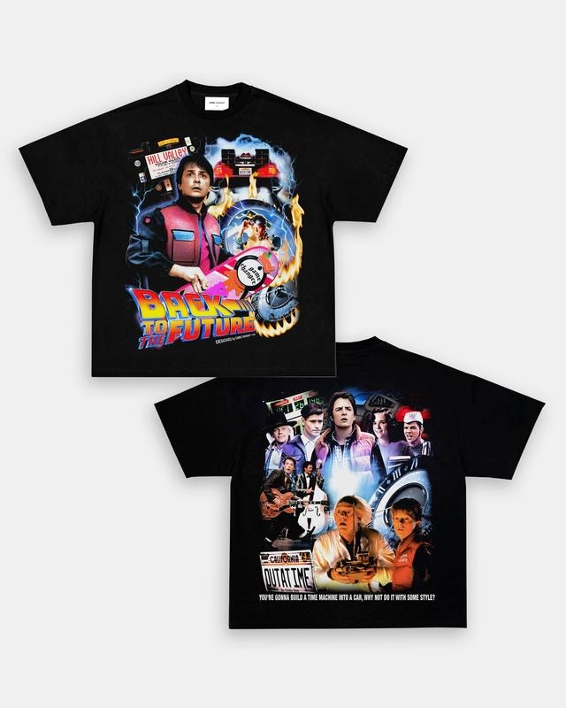 BACK TO THE FUTURE V2 TEE  Trending Movie T shirt Vintage 90s T-shirt gift for Movie fans gift for him gift for her...