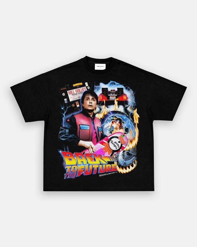BACK TO THE FUTURE V3 TEE Trending Movie T shirt Vintage 90s T-shirt gift for Movie fans gift for him gift for her unisex...