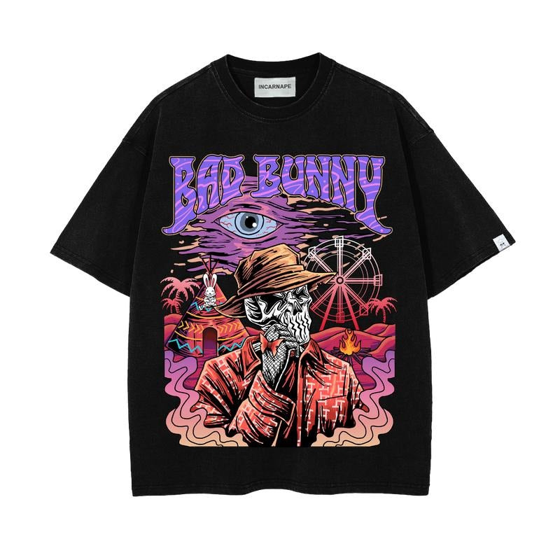 BAD BUNNY @ COACHELLA PREMIUM TEE Hoodie, Sweatshirt | RetroVerseTees.com