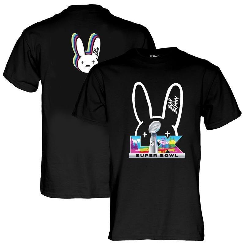 BBunny Half Time T-Shirt Unisex Short Sleeve Casual Streetwear Style Trendy Gift Hoodie, Sweatshirt | RetroVerseTees.com