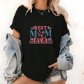 BEST MOM ever" Shirt with Butterfly Gunpla brand Floral Accents Hoodie, Sweatshirt | RetroVerseTees.com