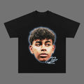BIG FACE LAMINE YAMAL T-Shirt, LAMINE YAMAL Vintage Tee, Unisex Soccer Shirt, Sweatshirt, Graphic Tees, Menswear...