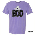 BOO & Ghost FAKE Glitter Comfort Colors T-Shirt 'NLB' Hoodie, Sweatshirt | RetroVerseTees.com