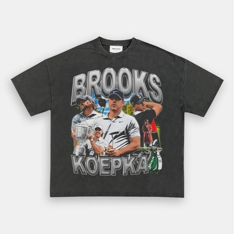 BROOKS KOEPKA graphic tee, 2025 Golf Masters Tee, Golf Lover Gift, masters 2025 merch Hoodie, Sweatshirt | RetroVerseTees.com