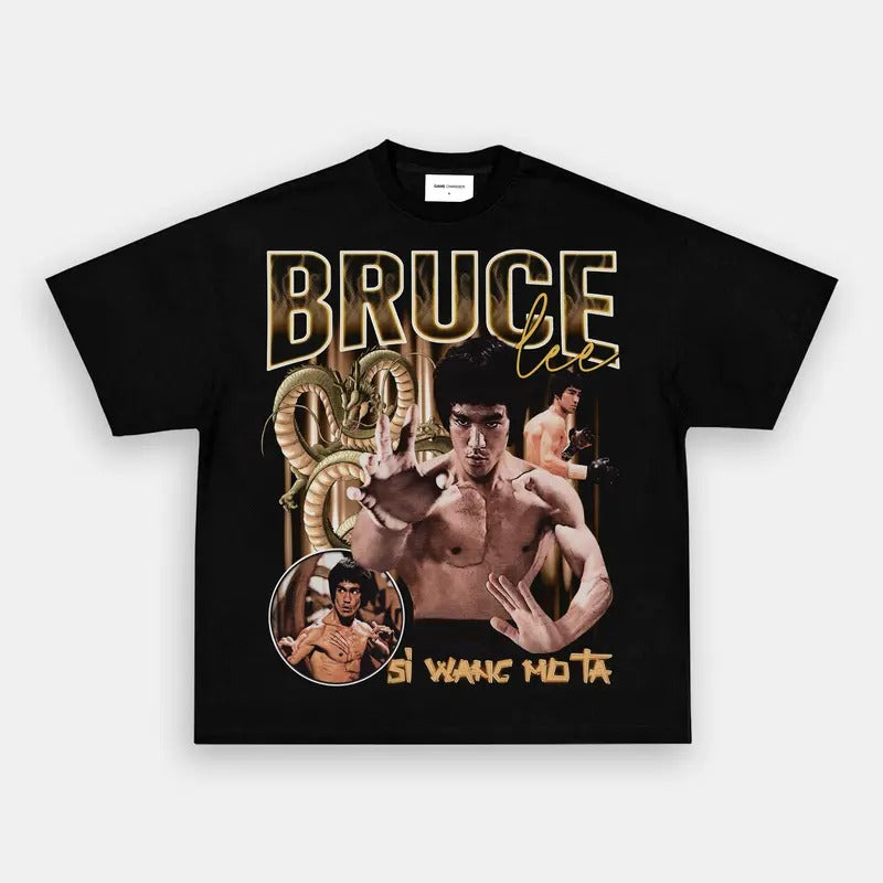 BRuCE LeE TEE Trending Movie T shirt Vintage 90s T-shirt gift for Movie fans gift for him gift for her unisex T-shirt...