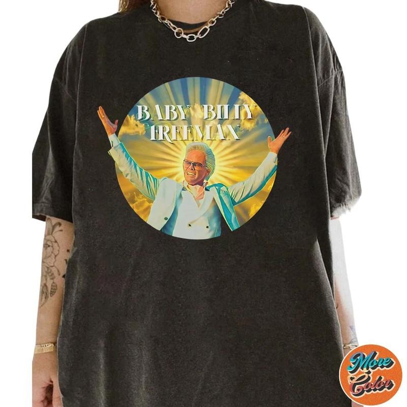 Baby Billy Freeman Movie Shirts, Cotton Unisex T-shirt, Crew Neck, Size S- 3XL, Menswear Top, Womenswear Top Underwear...