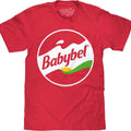 Babybel Snack Cheese Logo T-Shirt - Red Heather Hoodie, Sweatshirt | RetroVerseTees.com