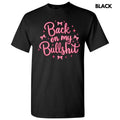 Back On My BS Coquette Gildan Short Sleeve T-Shirt 'NLB' Hoodie, Sweatshirt | RetroVerseTees.com