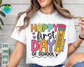 Back To School Happy First Day of School T Shirt Sweater Hoodie, 1st day of school Shirt, Back To School Shirt, First Day...