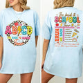 Back To School Tee Retro Back to School Shirt for Teachers, ABCD Teacher Shirts, First Day Of School Teacher...