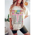 Back To School Tour Retro Teacher Tour Sweater, ABCD Teacher Tour Shirt, Back To School, End of Year Shirt, Teacher Gift,...