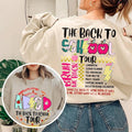 Back To School Tour Retro The Back To School Tour Hoodie, Teacher Gift, ABCD Teacher Hoodie, Kindergarten Teacher Hoodie,...