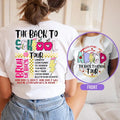 Back To School Tour Retro The Back To School Tour Sweater, Teacher Gift, ABCD Teacher Sweater, Kindergarten Teacher...