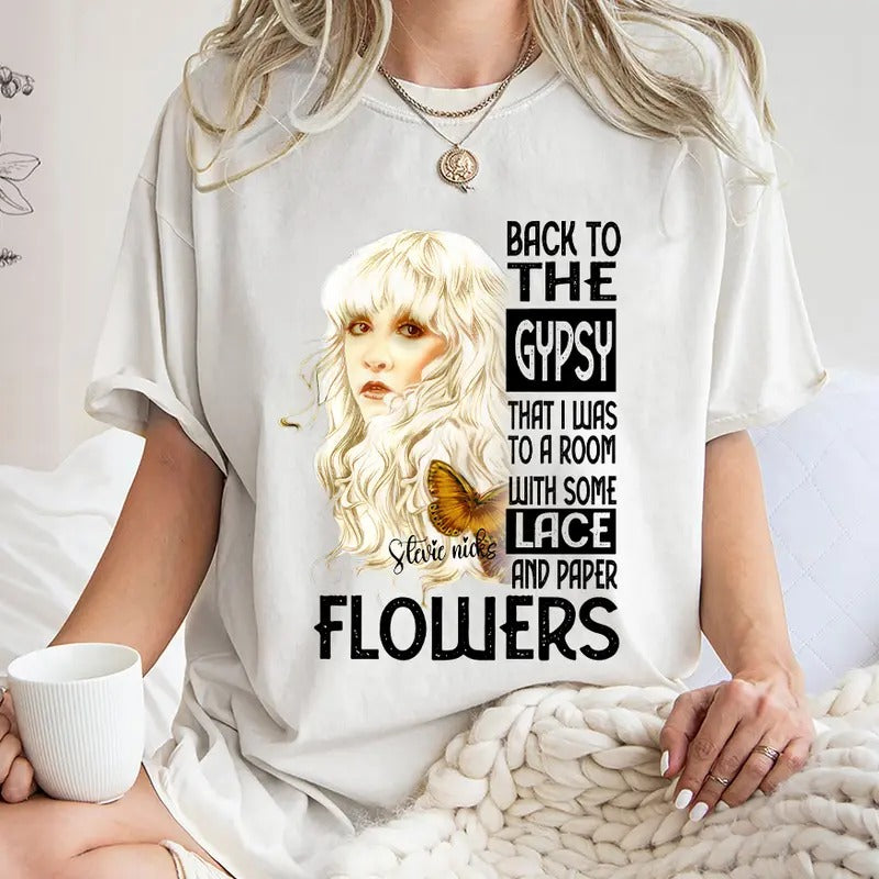 Back To The Gypsy That I Was Shirt Sweatshirt Hoodie,Trending Shirt, Gift For Her | RetroVerseTees.com