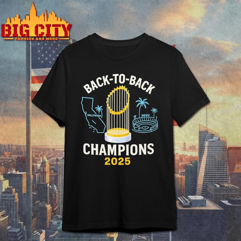 Back To back Champions 2025 Shirt