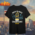 Back to back Hollywood Los Angeles Dodgers champions 2025 Shirt