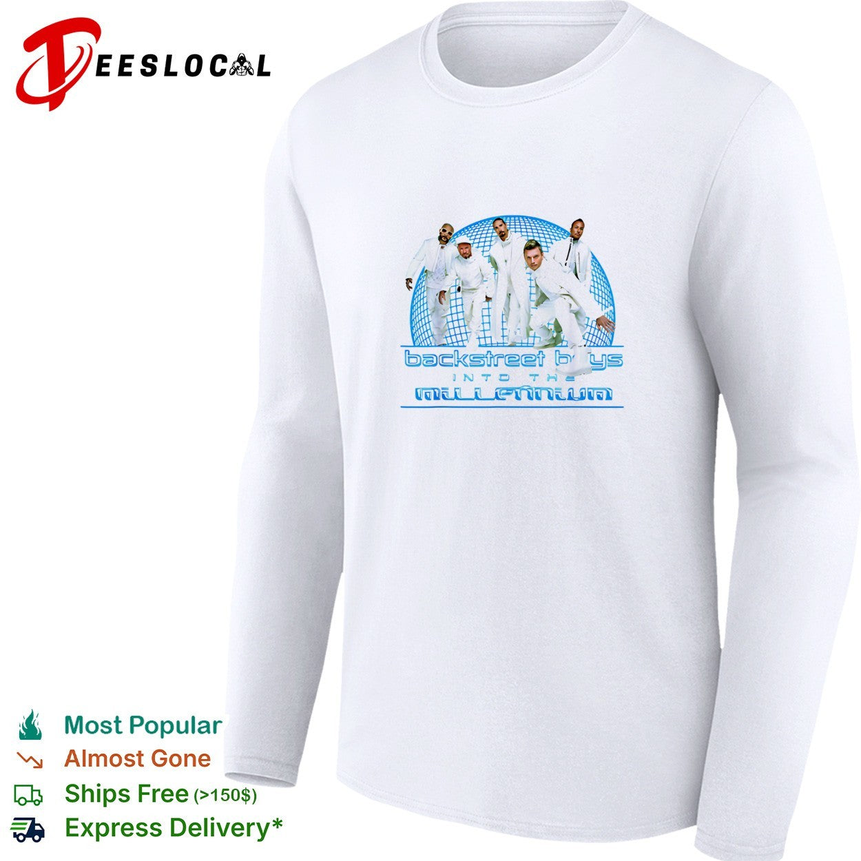 Backstreet Boys into the millennium shirt