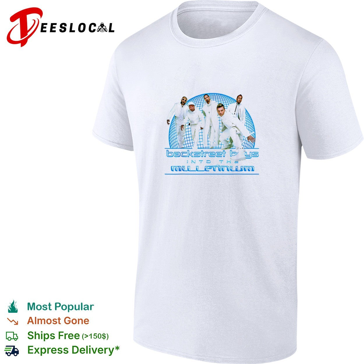 Backstreet Boys into the millennium shirt