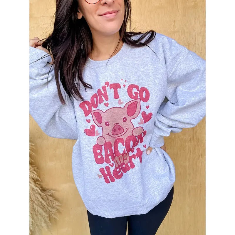 Bacon Graphic Top T-Shirts, Hoodie, Sweatshirt | RetroVerseTees.com