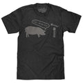 Bacon's Father T-Shirt - Gray Hoodie, Sweatshirt | RetroVerseTees.com