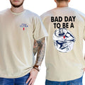 Bad Day To Be A Michelob Ultra 2 Sided T-Shirt - Sweatshirt - Hoodie, Drinking Graphic Tee | RetroVerseTees.com