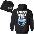 Bad Day to Be a Busch Light 2 Sides Printed Gildan-Unisex Hoodie Cotton T-Shirts, Sweatshirt | RetroVerseTees.com