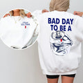 Bad Day to Be a Michelob Ultra 2-Sided Sweatshirt, Premium Menswear Graphic Tee, Casual Streetwear for Beer Lovers,...