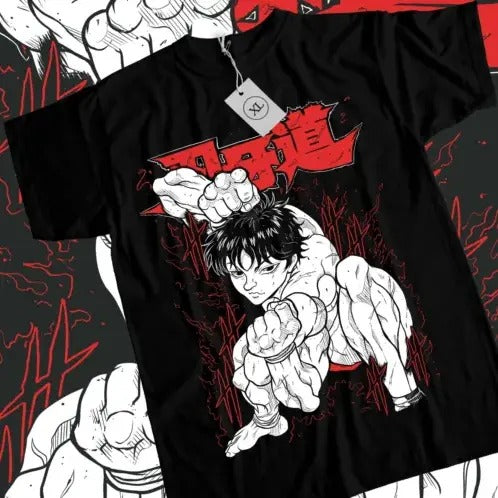 Baki the Grappler T-Shirt Baki Hanma Manga Yujiro Hanma Baki Anime Gift Shirt Hoodie, Sweatshirt | RetroVerseTees.com