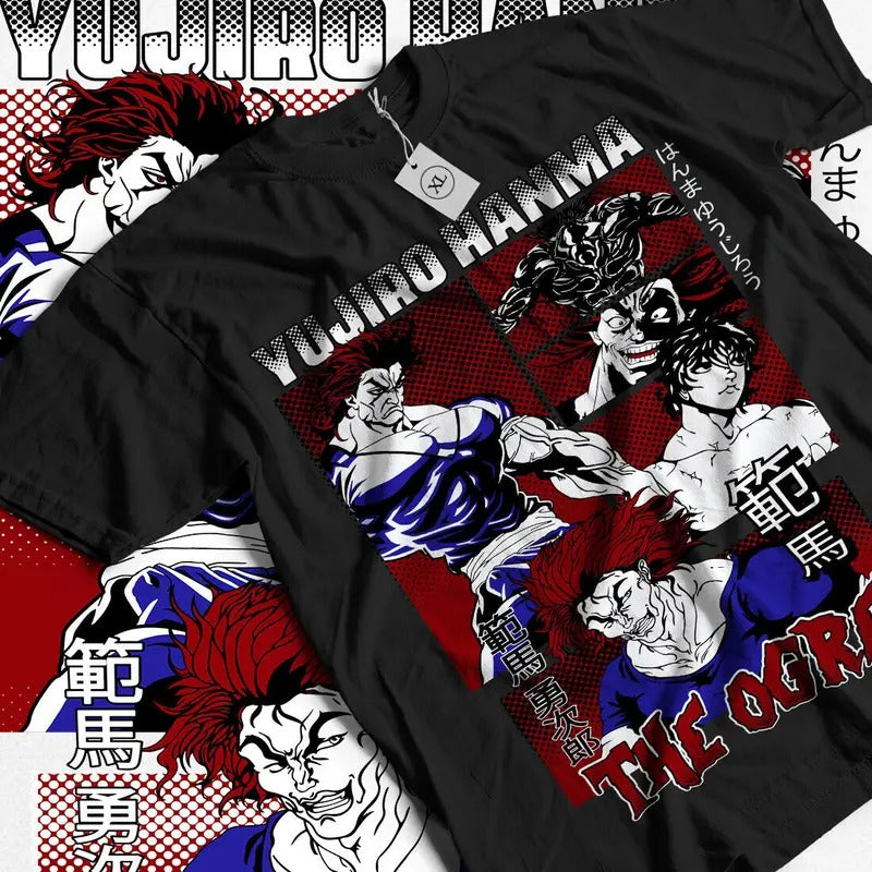 Baki the Grappler T-Shirt S-4XL Hajime No Ippo Kamogawa Boxing Gym Ippo Baki Shirt Hoodie, Sweatshirt | RetroVerseTees.com