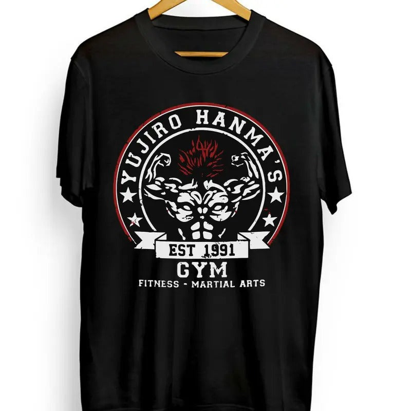 Baki the Grappler new T Shirt Baki Hanma Manga Yujiro Hanma Baki uniex T-Shirt Hoodie, Sweatshirt | RetroVerseTees.com
