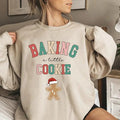 Baking a Little Cookie Pregnancy Announcement Sweatshirt,hoodie,tshirt, Cozy Holiday Maternity Wear | RetroVerseTees.com