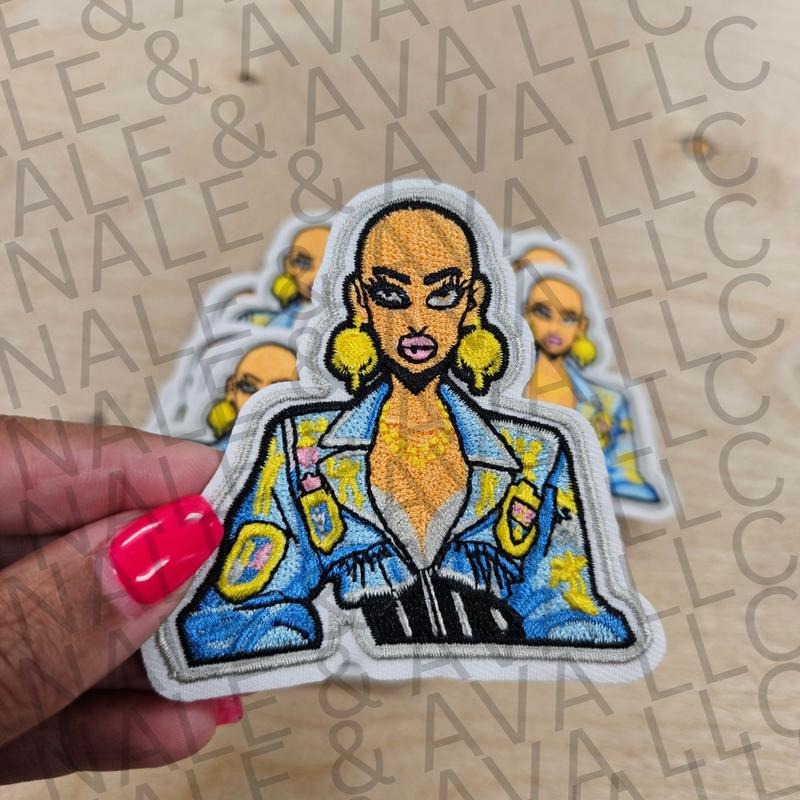 Bald Head Baddie Hat Patch (1 Patch) T-Shirts, Hoodie, Sweatshirt | RetroVerseTees.com