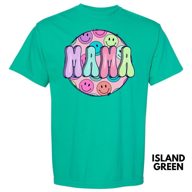 Balloon Letter Mama Comfort Colors T-Shirt 'NLB' Hoodie, Sweatshirt | RetroVerseTees.com