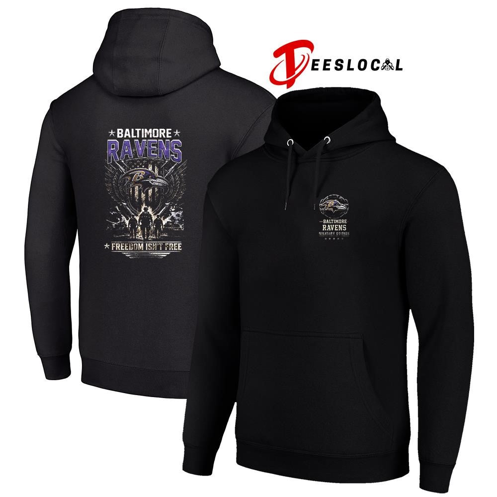 Baltimore Ravens freedom isn’t free team military graphic shirt