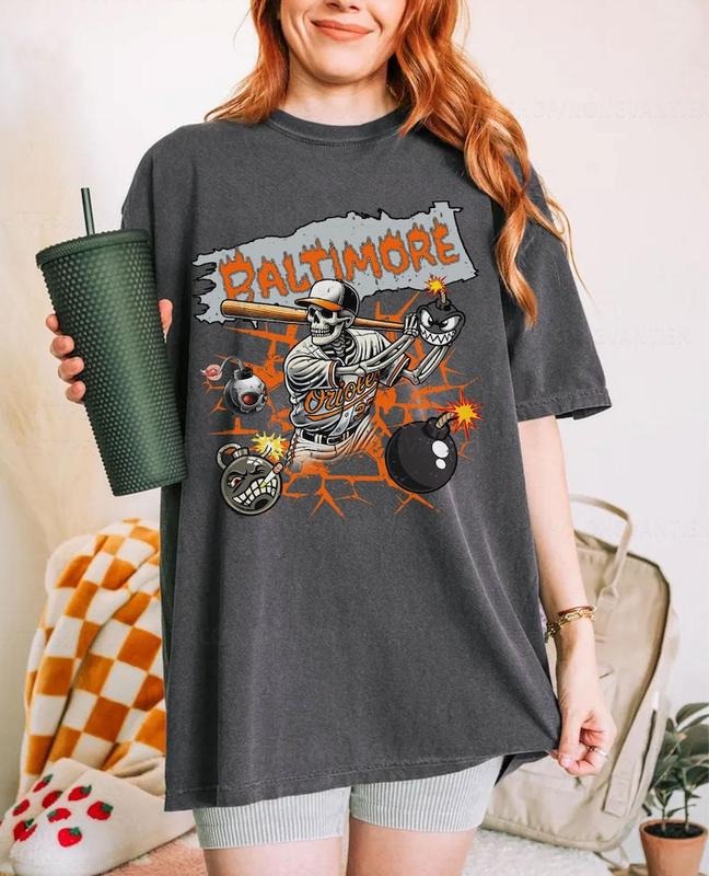 Baltimore Vintage T_Shirt, Retro Baseball Tee, Perfect Camden Yards Game Day Hoodie, Sweatshirt | RetroVerseTees.com
