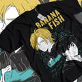 Banana Fish T-shirt Ash Lynx Eiji Okumura Card Anime New Shirt All Size Hoodie, Sweatshirt | RetroVerseTees.com