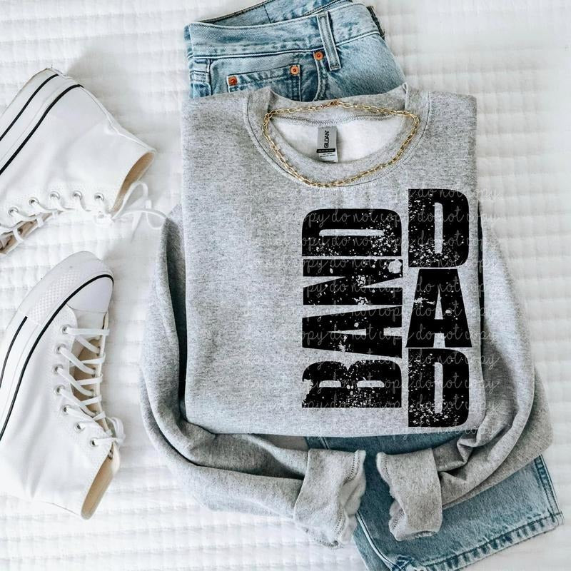 Band Dad DTF Transfers - THIS IS NOT A SHIRT Hoodie, Sweatshirt | RetroVerseTees.com